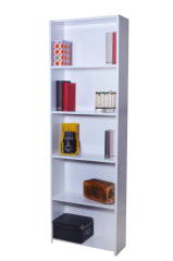 5 Raflı Kitaplık (Beyaz)