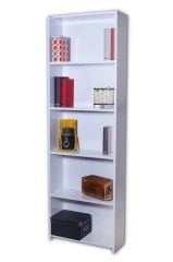 5 Raflı Kitaplık (Beyaz)