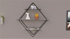 Trigon Decorlo metal shelf